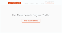 Desktop Screenshot of liftmyrank.com